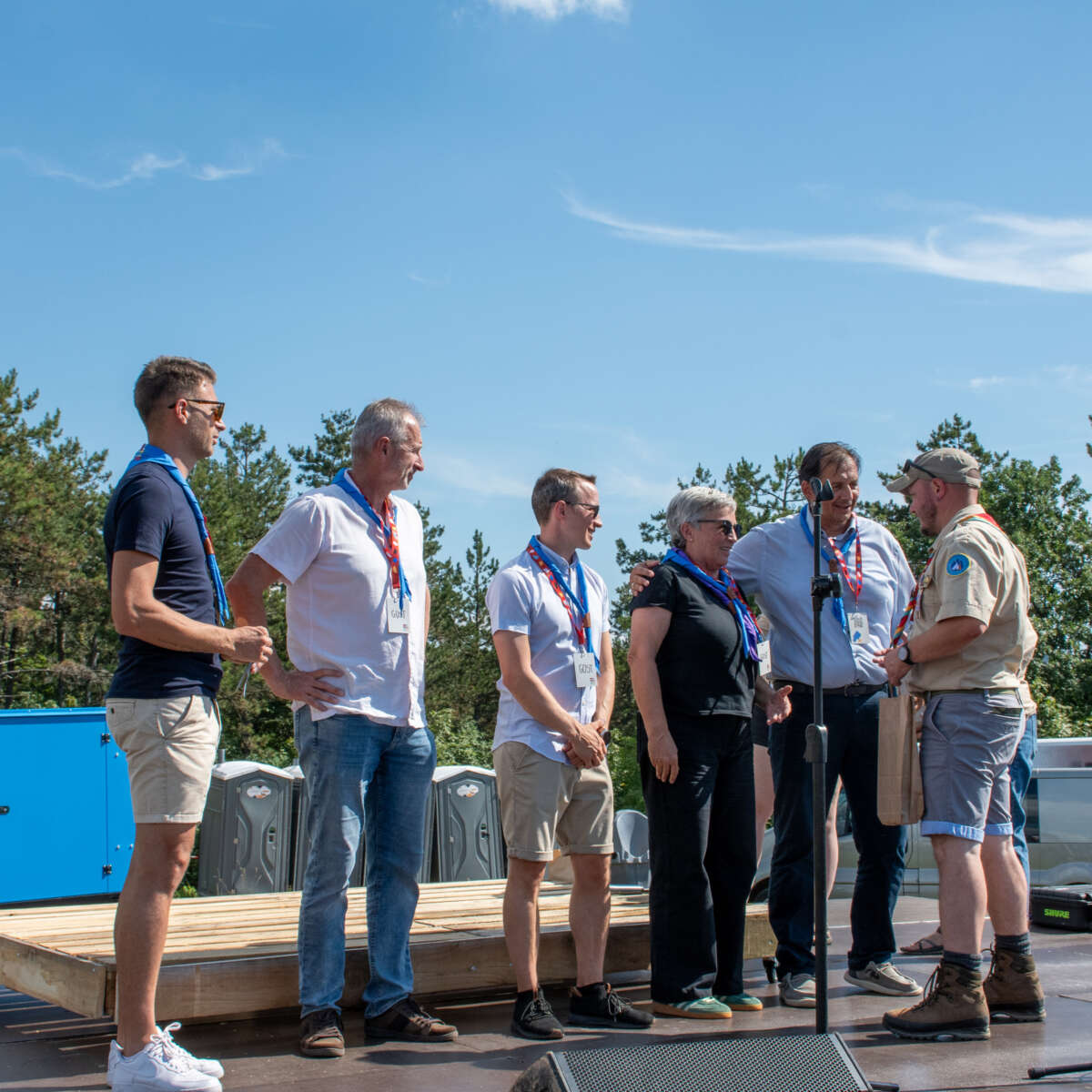 Otvoritev zletnega prostora in obiski kraških občin 